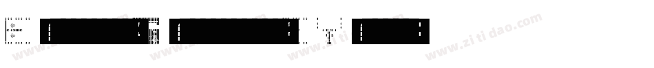 ElectronicSemilight-n5EY字体转换
