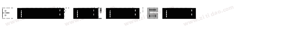 ElectronicThickItalic-YB0v字体转换