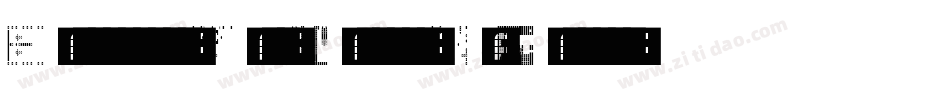 ElectronicThinItalic-MwGr字体转换