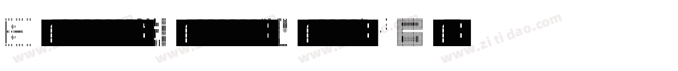 ElectronicUltrathinItalic-YB08字体转换