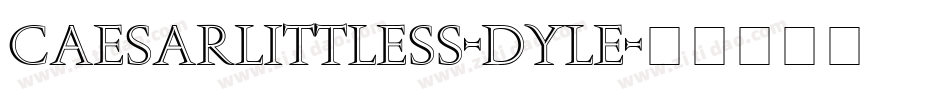 CaesarLittleSs-DylE字体转换