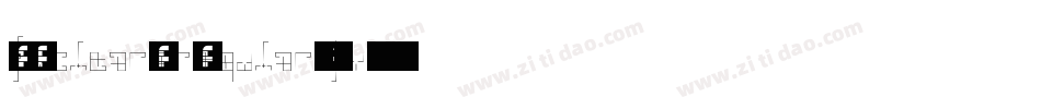 CfNuclearWarRegular-18jv字体转换