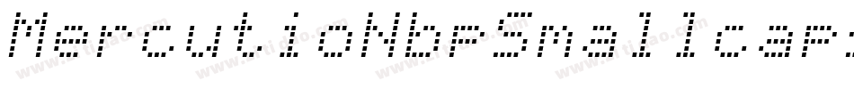 MercutioNbpSmallcaps-v2aA字体转换