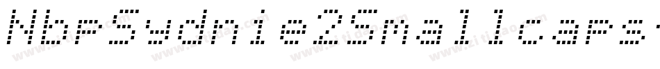 NbpSydnie2Smallcaps-M7zp字体转换