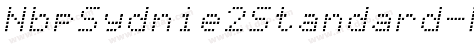 NbpSydnie2Standard-Kv5W字体转换