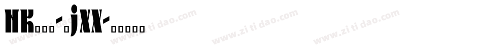 Nk124-4jXx字体转换
