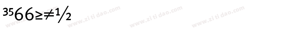 DF66NK字体转换