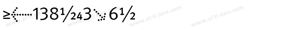 Nk138-e3x6字体转换