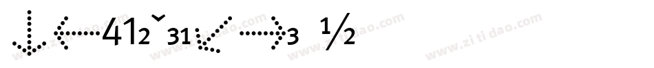 nk41c_dbold字体字体转换