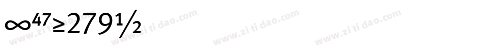 LEHN279字体转换