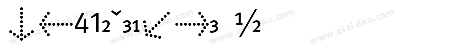nk41c_dbold字体字体转换