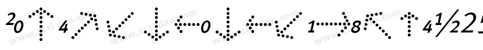Cameronsansoblique-25nK字体转换