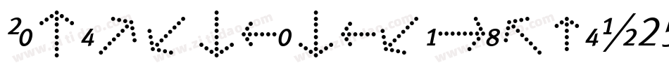 Cameronsansoblique-25nK字体转换