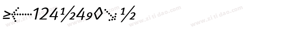 Nk124-4jXx字体转换