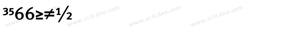 DF66NK字体转换