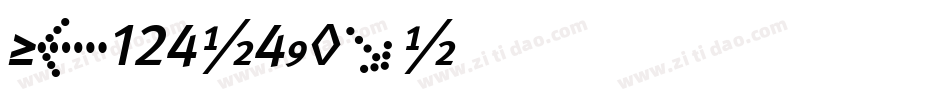 Nk124-4jXx字体转换