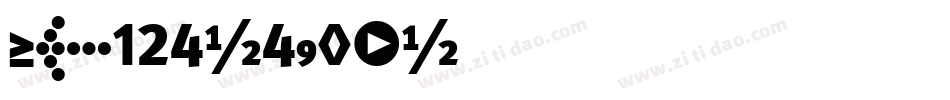 Nk124-4jXx字体转换