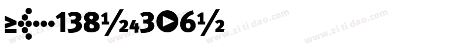 Nk138-e3x6字体转换