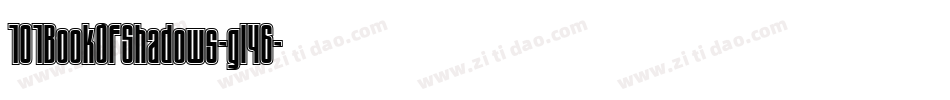 101BookOfShadows-gl46字体转换