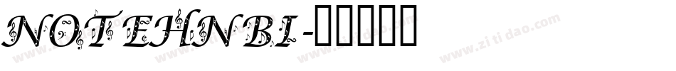 NOTEHNBI字体转换