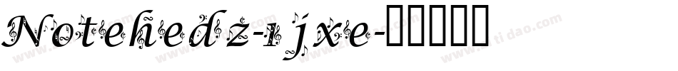 Notehedz-1jxe字体转换