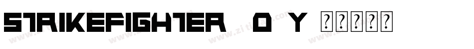 StrikeFighter-9O6y字体转换