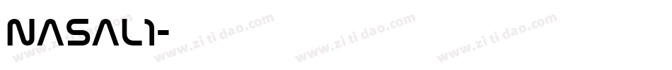 NASAL1字体转换