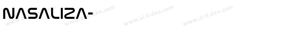 NASALIZA字体转换