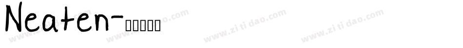 Neaten字体转换