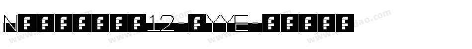 Negative12-aYYE字体转换