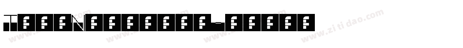TypoNegative字体转换