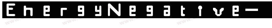 EnergyNegative字体转换
