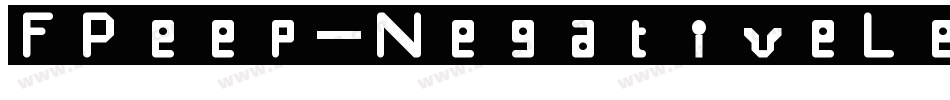 FPeep-NegativeLevel字体转换