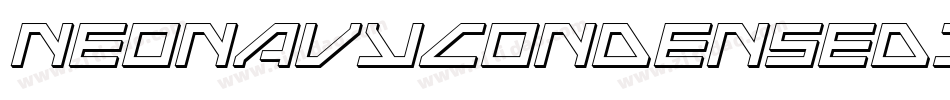 NeoNavyCondensedItalic-LMLg字体转换