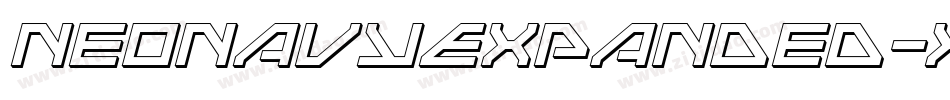 NeoNavyExpanded-XoYo字体转换