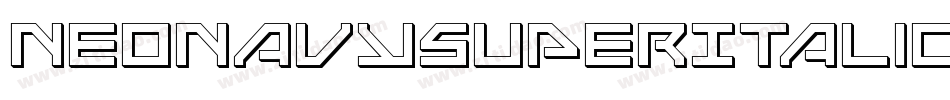 NeoNavySuperItalic-eAgx字体转换
