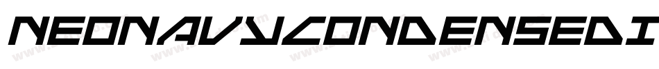 NeoNavyCondensedItalic-LMLg字体转换