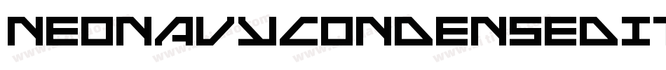 NeoNavyCondensedItalic-LMLg字体转换