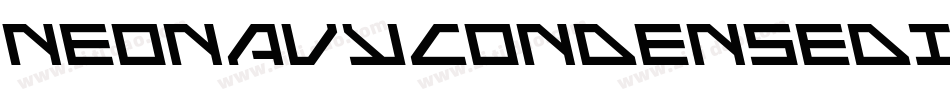 NeoNavyCondensedItalic-LMLg字体转换