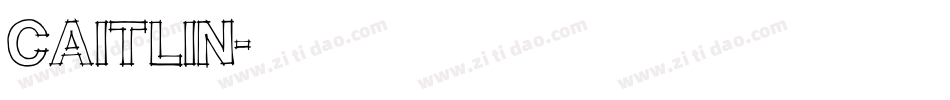 Caitlin字体转换
