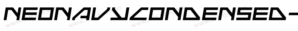 NeoNavyCondensed-Pw4g字体转换
