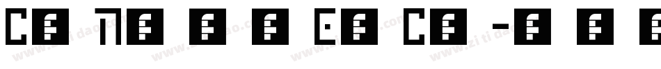 CgNeonExCd字体转换