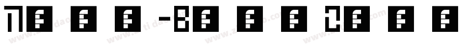Neon-BoldOutline字体转换
