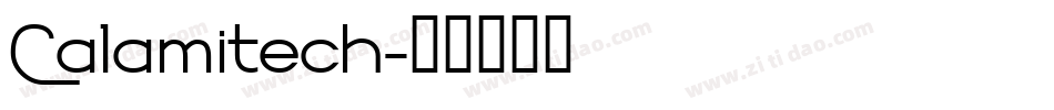 Calamitech字体转换