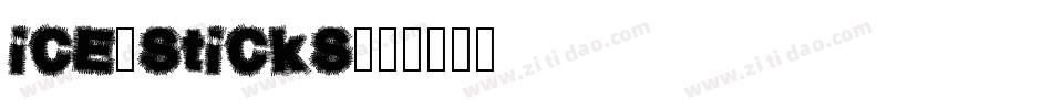 ice_sticks字体转换