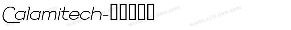 Calamitech字体转换