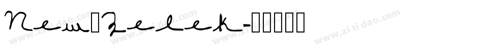 New_Zelek字体转换