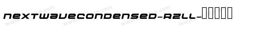 NextwaveCondensed-rZLL字体转换