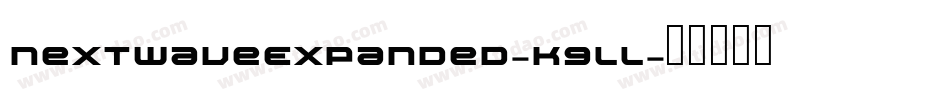 NextwaveExpanded-K9Ll字体转换