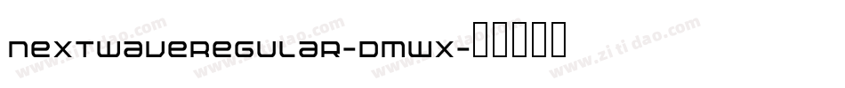 NextwaveRegular-dmWx字体转换